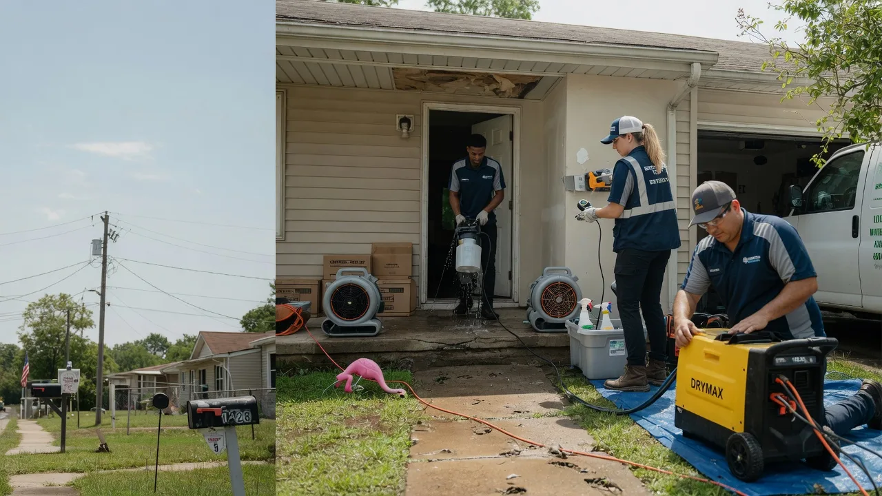 Storm Damage Water Removal in Farmdale, OH near me